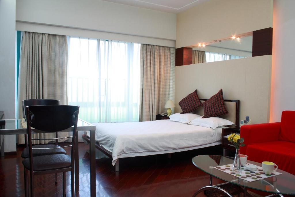 Shanghai Skiline World Union Service Apartment מראה חיצוני תמונה