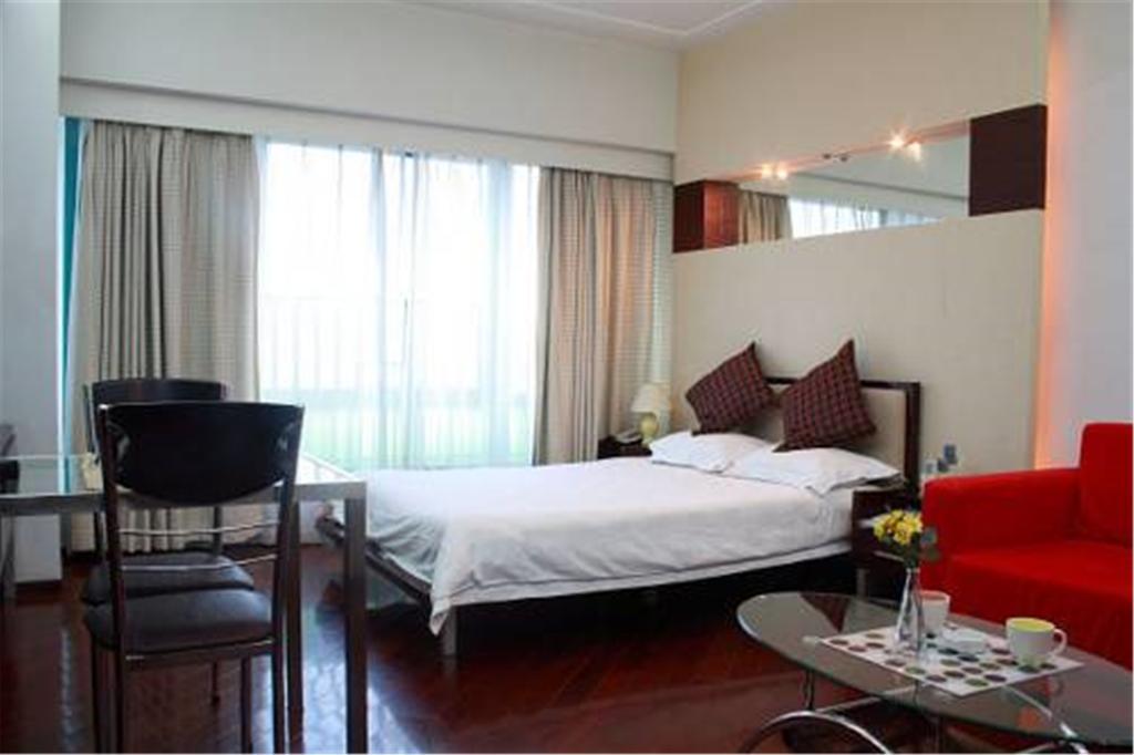 Shanghai Skiline World Union Service Apartment מראה חיצוני תמונה